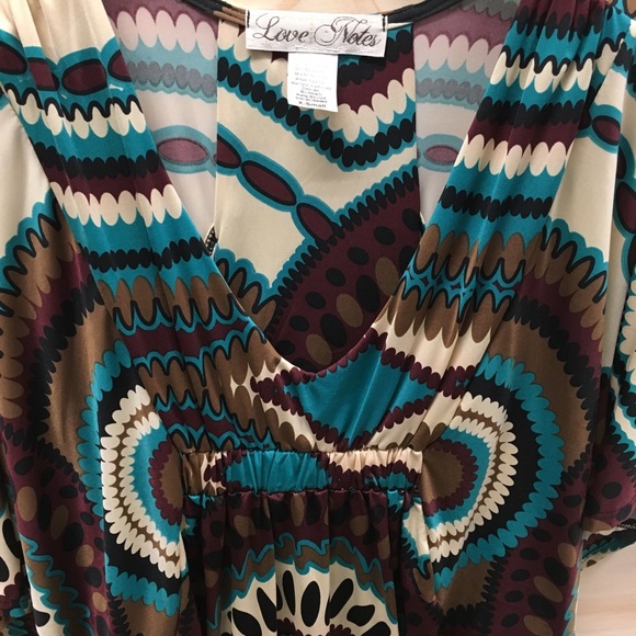 Love Notes Print Tunic - Picture 4 of 5